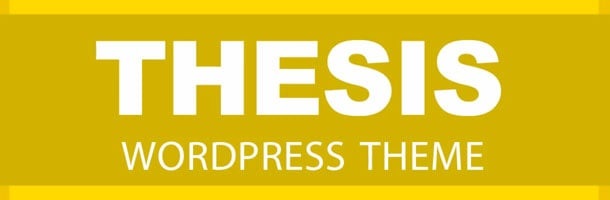Thesis, WordPress Framework