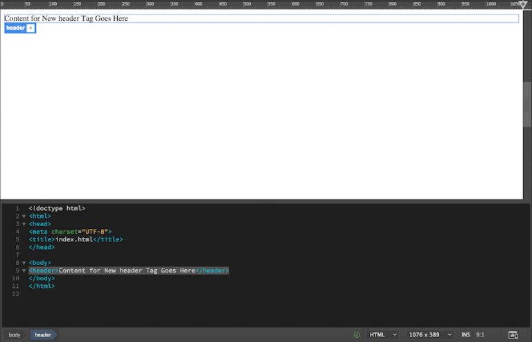 menambahkan header pada dokumen