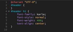 menambahkan style css code