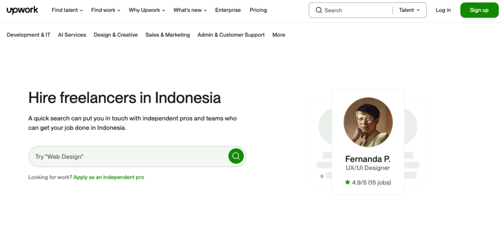 homepage upwork