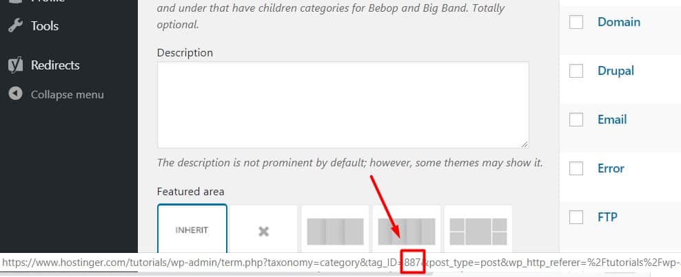 category ID ada di antara tag ID dan andpost