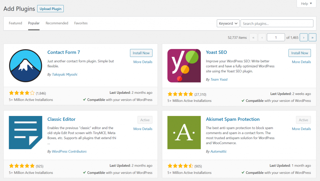 Add-on untuk memperkirakan harga pembuatan website
