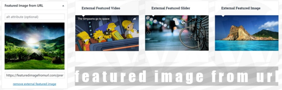 plugin instagram featured image from url