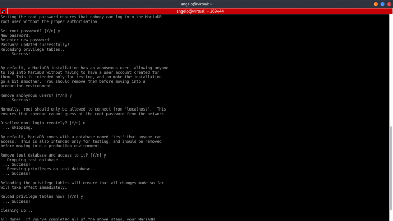 Konfigurasi MariaDB Ubuntu