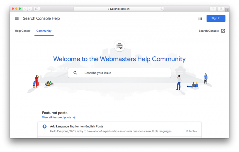 Forum SEO Google Webmaster Help Community