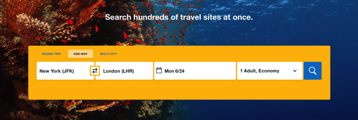 Pesan tiket pesawat sebagai contoh website usability testing