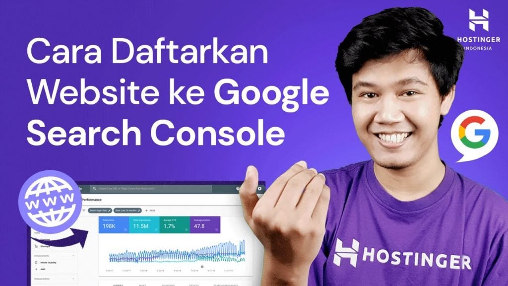 Cara daftar Google Search Console