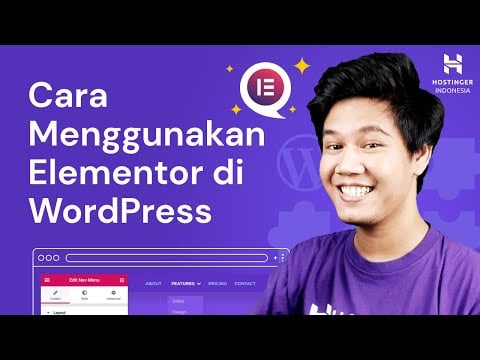 Cara menggunakan Elementor di WordPress