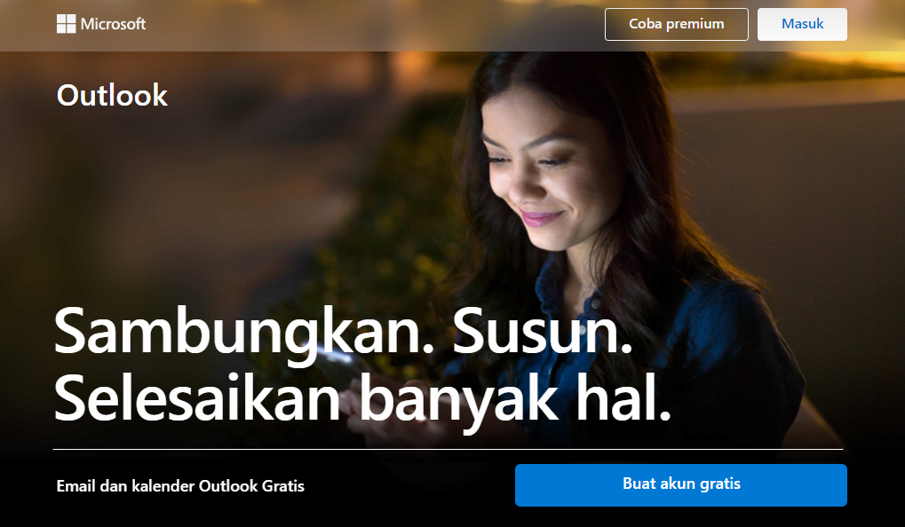 cara bikin email baru di outlook