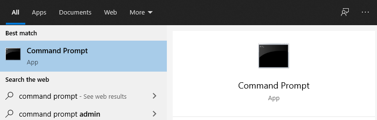 windows command prompt