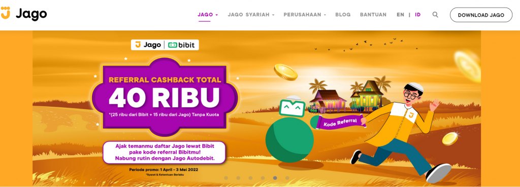 program referral jago di beranda