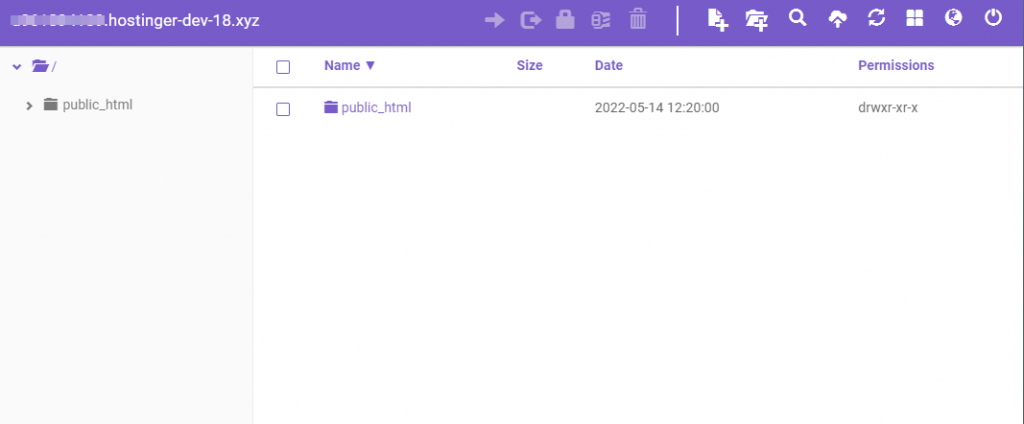 antarmuka file manager