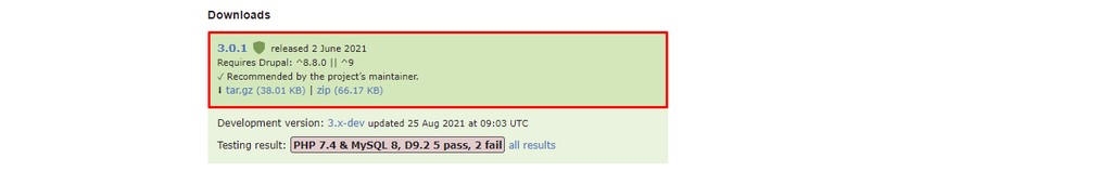 Download module Drupal