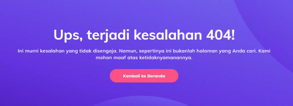 kode error internet 404 di hostinger