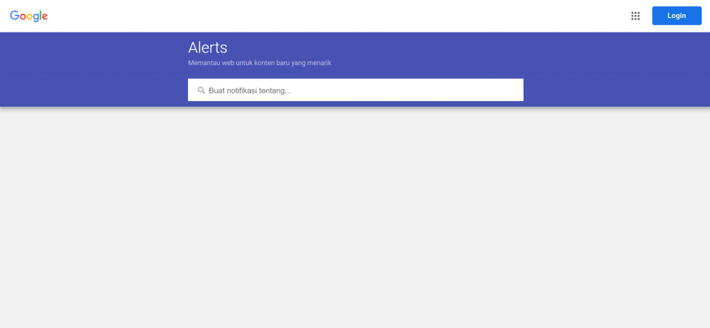 website google alerts