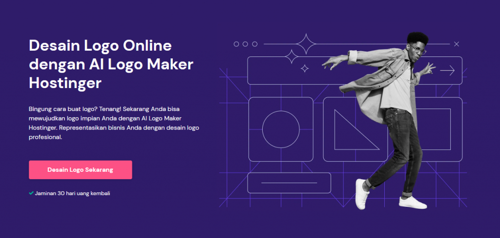 homepage ai logo maker hostinger