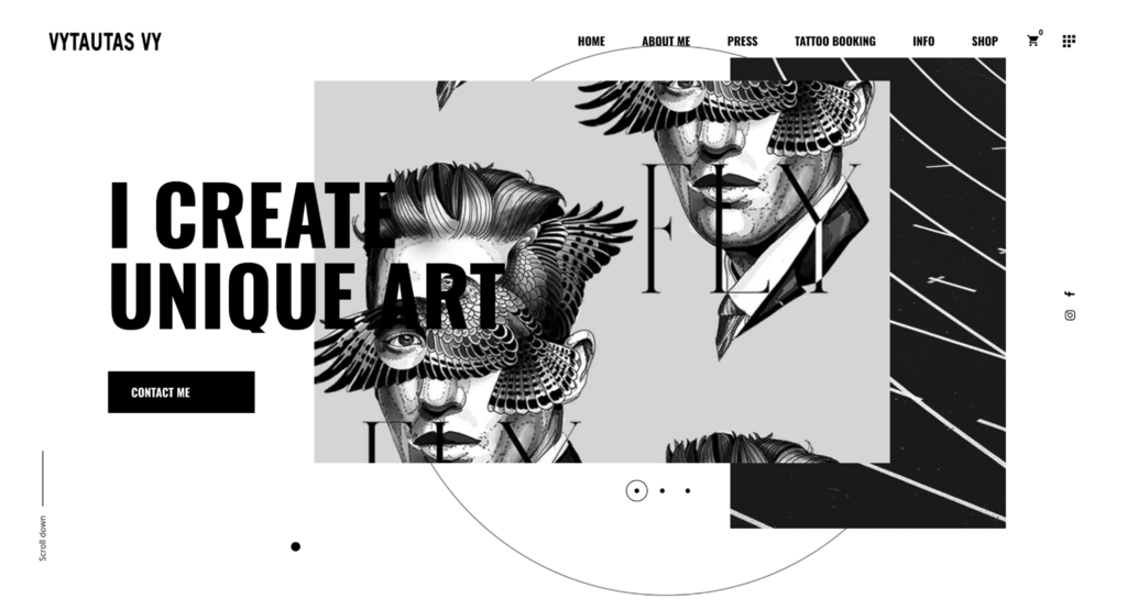 contoh blog pribadi Vytautas