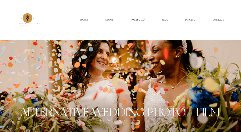 homepage Leesha Williams