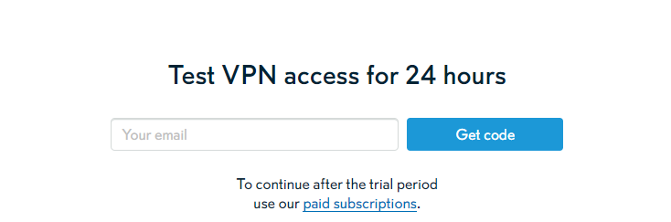 tab test vpn di halaman hide my name