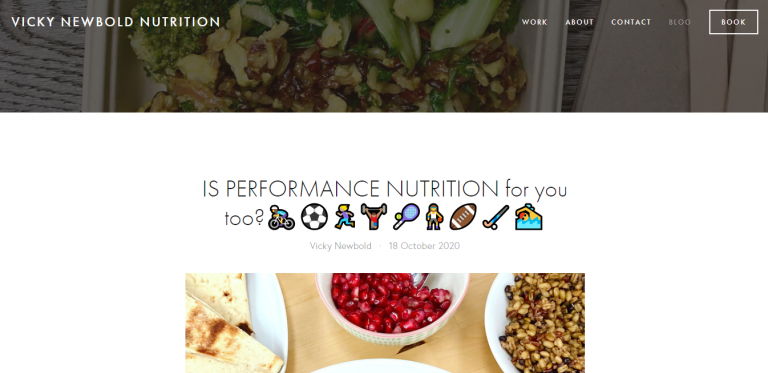 blog vicky newbold nutrition