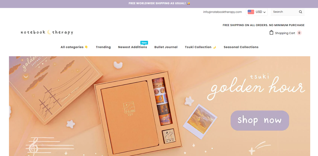 homepage Notebook Therapy