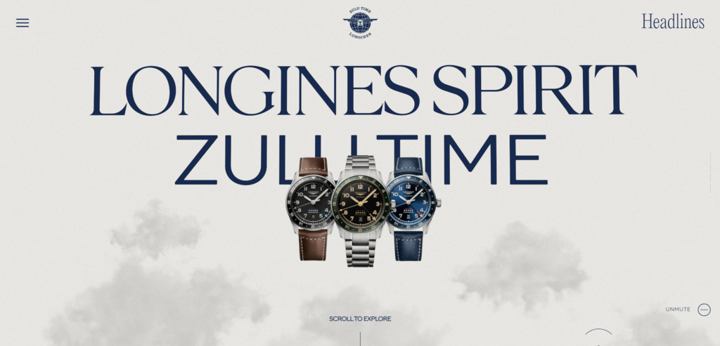 homepage Zulu Longines