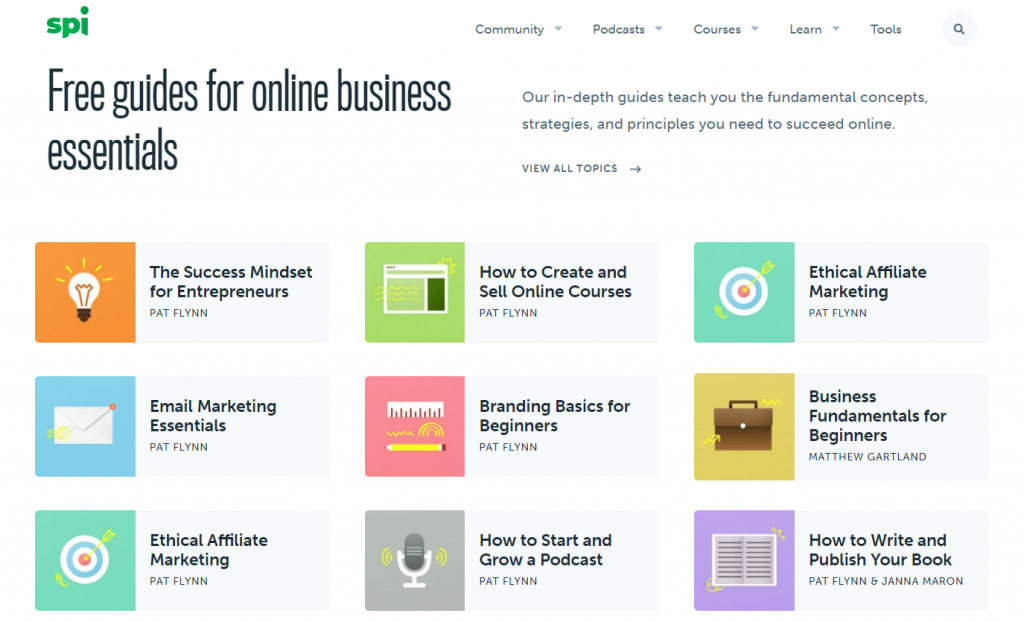 homepage website smart passive income