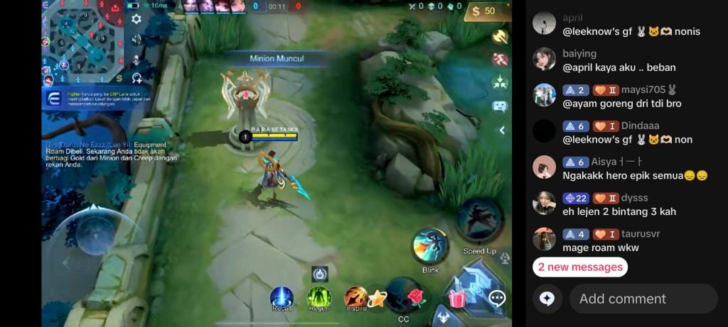 live streamer game di tiktok sebagai ide usaha sampingan