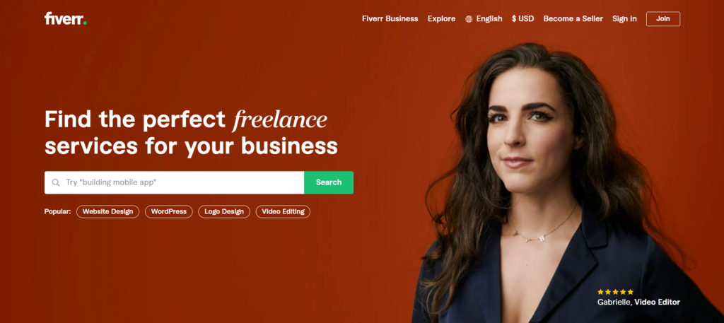 website Fiverr