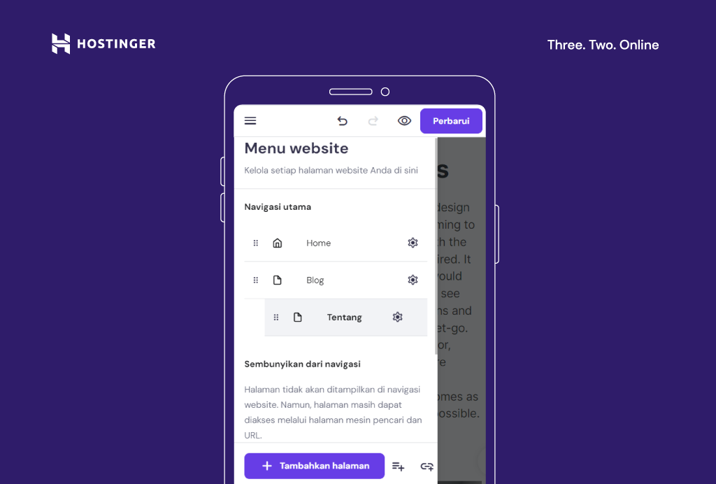 menambahkan submenu drop-down di halaman website