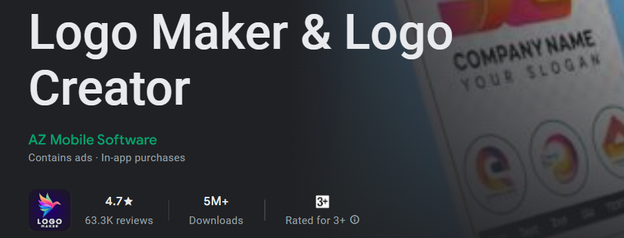 logo maker & logo creator dari az mobile software