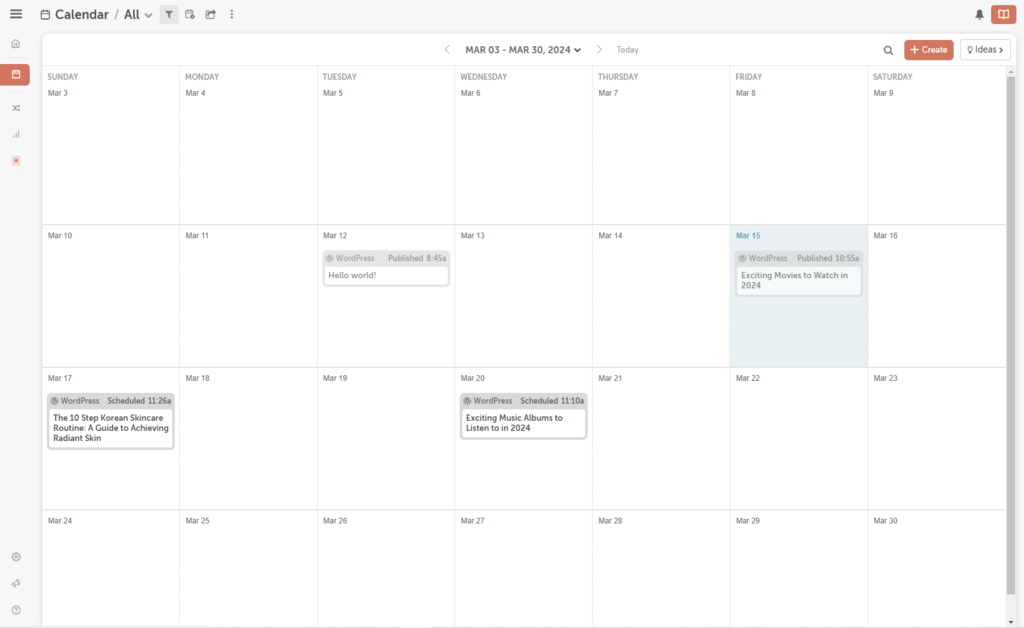 tampilan plugin coschedule