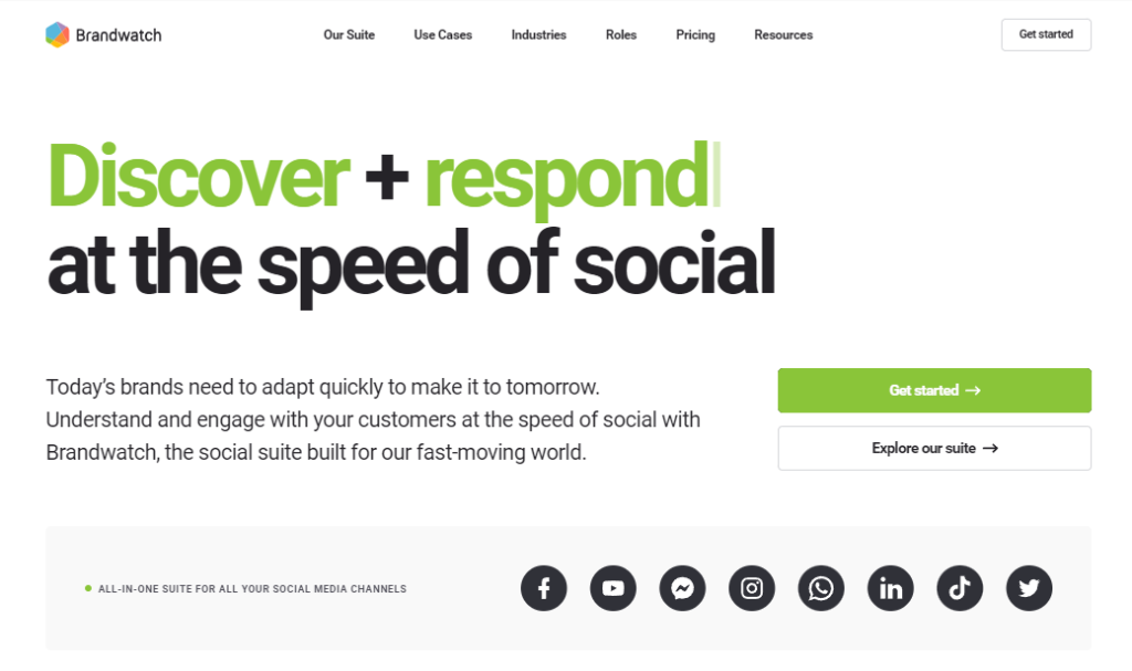 tampilan homepage website brandwatch