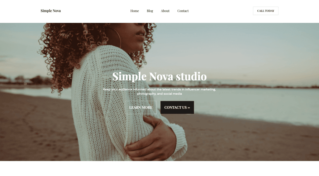 pratinjau simple nova