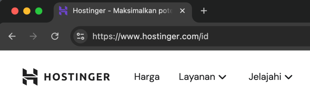 domain hostinger indonesia yang menggunakan subfolder