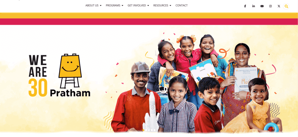 homepage pratham