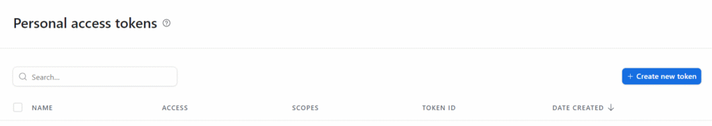 Mengatur izin dalam token Airtable baru
