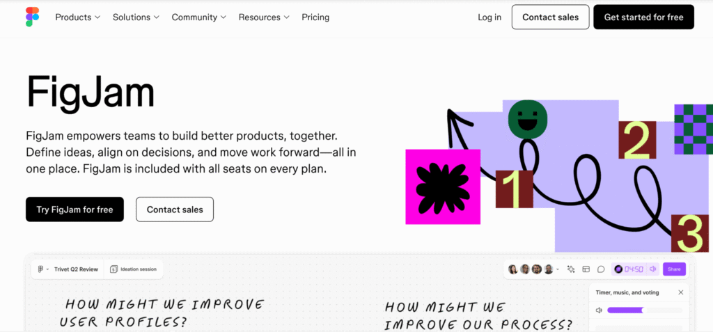 Landing page FigJam