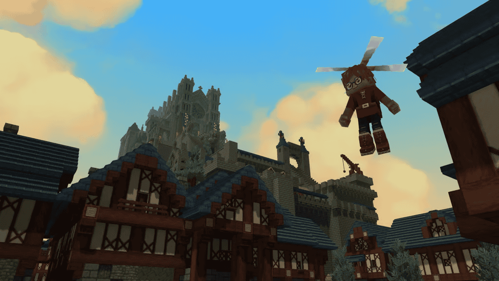 Uno screenshot dell'interfaccia del gioco Hytale