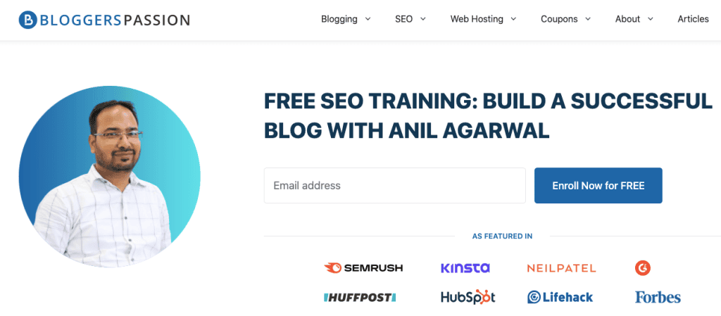 Home page del blog di BloggersPassion