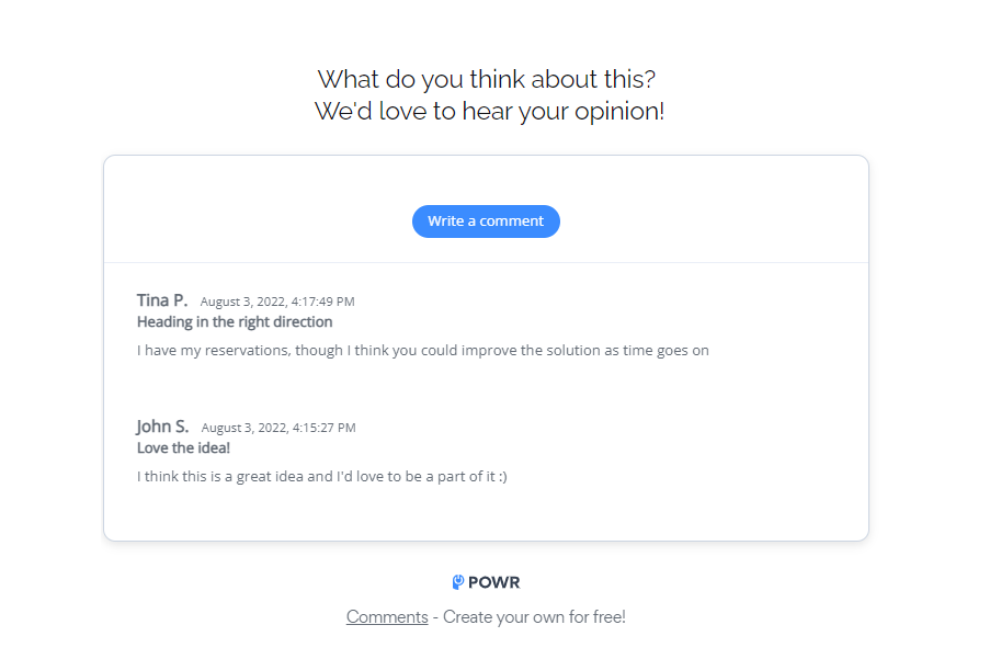 Komentarų skilties įskiepis