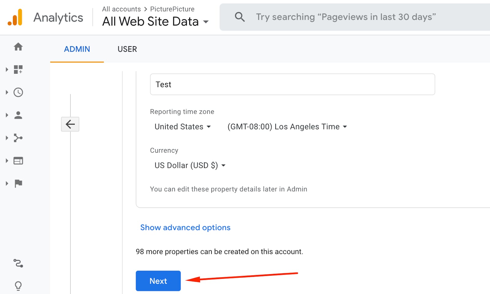 Google Analytics nuosavybės kūrimas