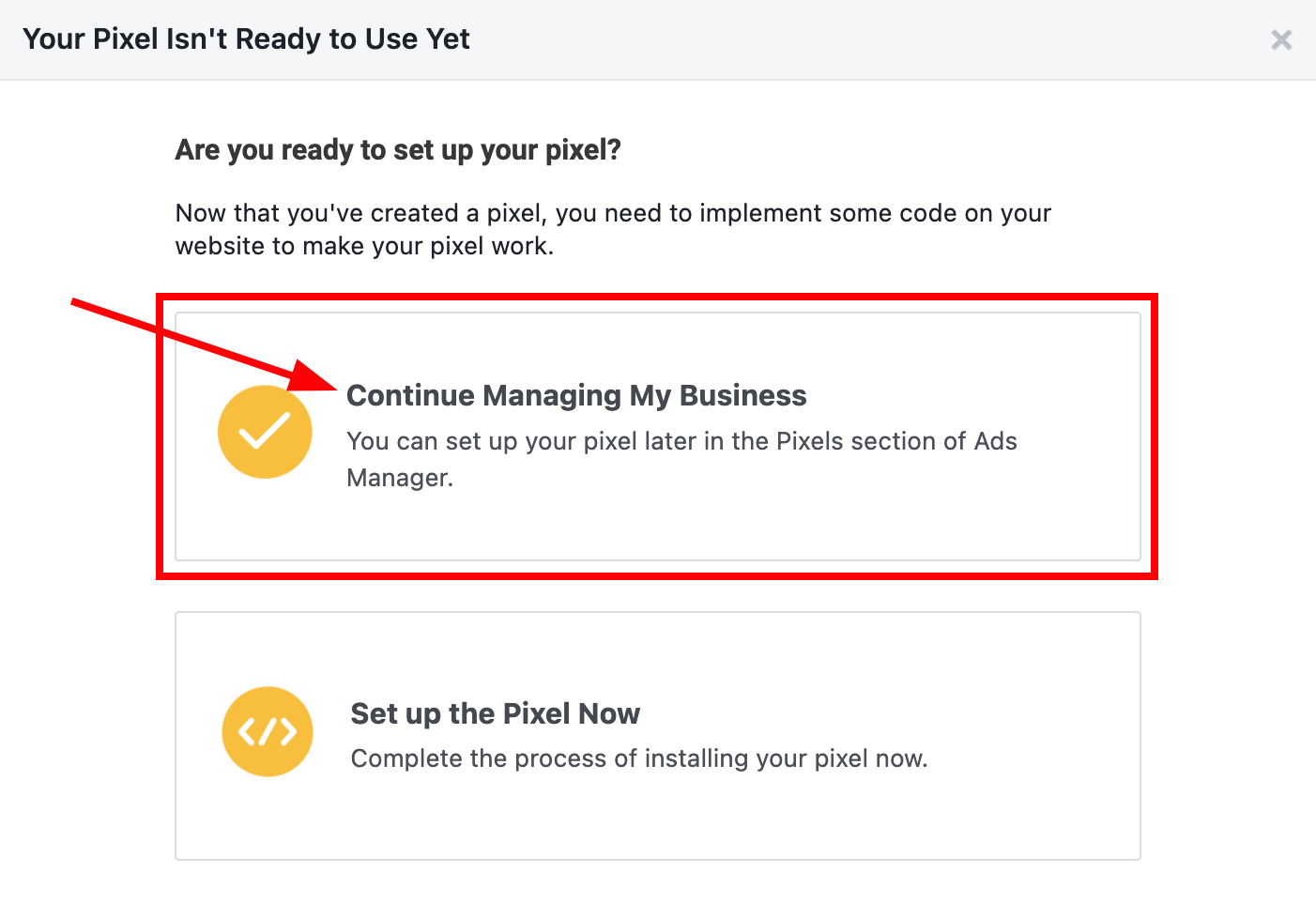 Pikselio integracijos nustatymai