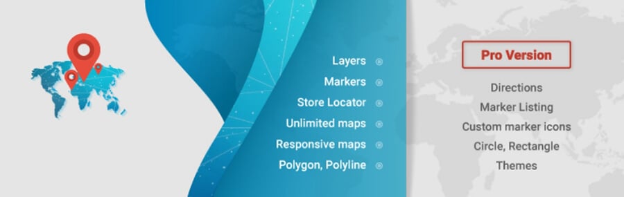 El plugin WD Google Maps.