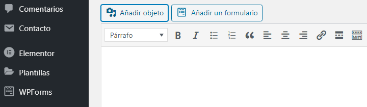 Añadir objeto a una de tus entradas