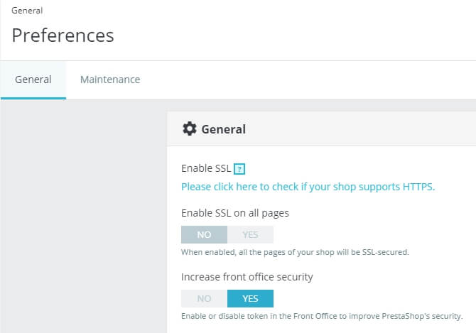 Personalizando tus ajustes de PrestaShop.