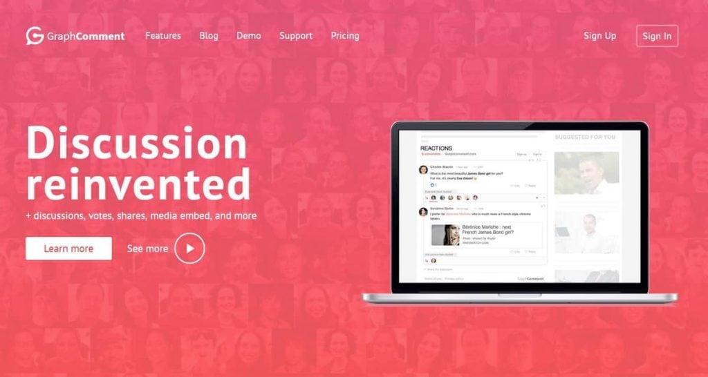 Graphcomment es un buen plugin de comentarios de WordPress
