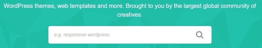 El tema de Themeforest.