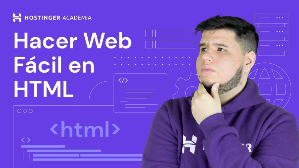 ¿Cómo crear una web en HTML? – video explicativo