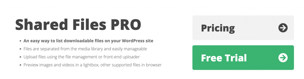 imagen del banner de shared files pro